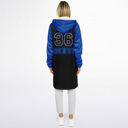 Personalized Baseball Parent Blanket Coat