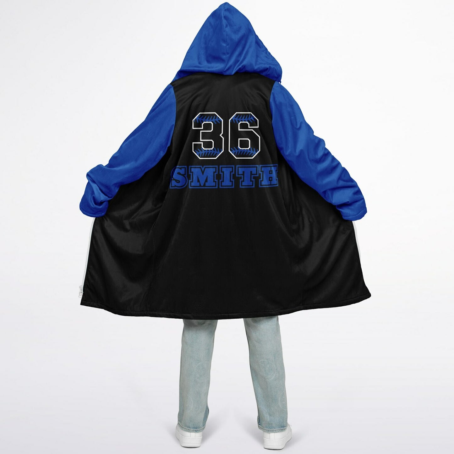 Personalized Baseball Parent Blanket Coat